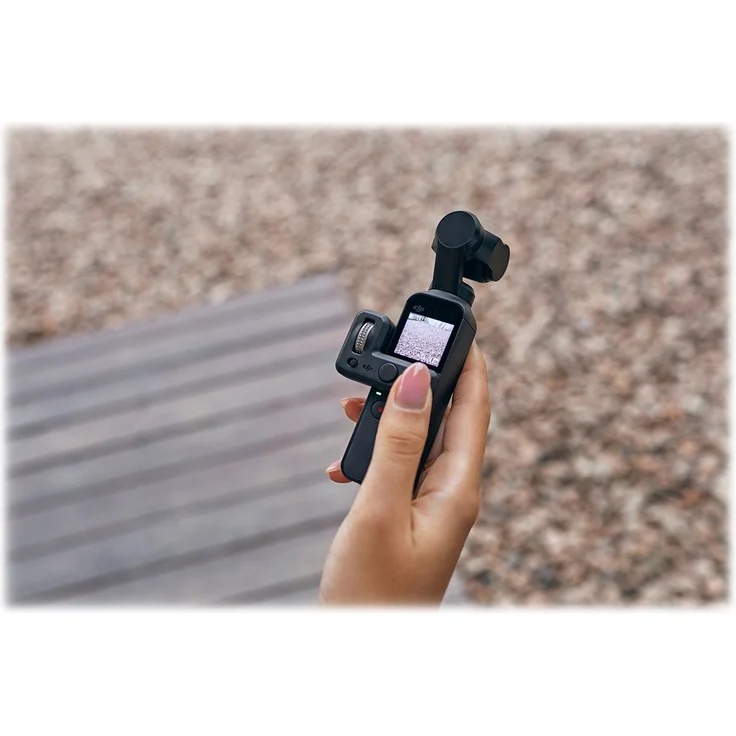 DJI Osmo Pocket, 3-Achsen Gimbal-Bildstabilisierung (1/2.3 Zoll Sensor mit 80° Sichtfeld und F2.0 Blende, Videoaufnahmen mit bis zu 4K Ultra HD bei 60 fps und 100 Mbit-s) – Bild 9