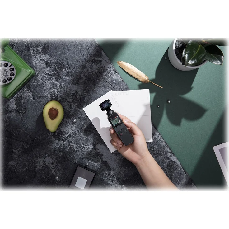 DJI Osmo Pocket, 3-Achsen Gimbal-Bildstabilisierung (1/2.3 Zoll Sensor mit 80° Sichtfeld und F2.0 Blende, Videoaufnahmen mit bis zu 4K Ultra HD bei 60 fps und 100 Mbit-s) – Bild 8