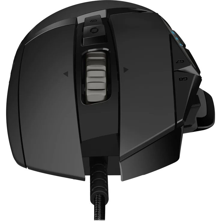 Logitech G502 Hero High-Performance Gaming Maus, Hero 16000 DPI Optischer Sensor, RGB-Beleuchtung, Gewichtstuning, 11 Programmierbare Tasten, Benutzerdefinierte Spielprofile, EU Version, Schwarz – Bild 4