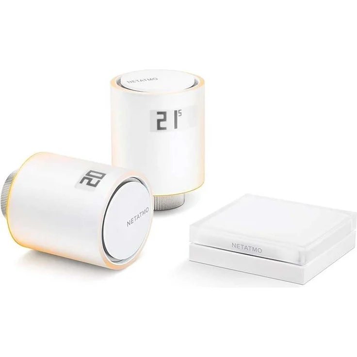 Netatmo Smarte Wlan Heizkörperthermostate Starterpaket Zur Steuerung von Heizkörpern (ohne eigene Heizungsanlage), NVP-DE – Bild 2