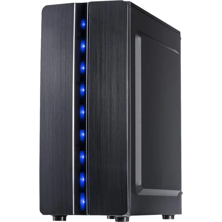 Inter-Tech 88881309 - Computer-Gehäuse (ITX-Tower, PC, Schwarz, ATX,ITX,uATX, Heimbüro, Blau) – Bild 6