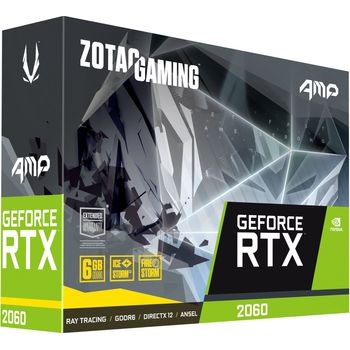 Zotac Gaming GeForce RTX 2060 Amp Edition (Nvidia RTX 2060, 6GB 