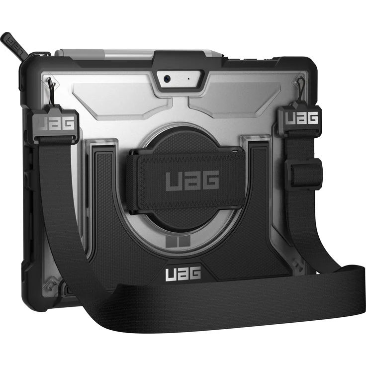 Urban Armor Gear Plasma Schutzhülle nach US-Militärstandard für Microsoft Surface Go- transparent [Handschlaufe I Type Cover kompatibel I Standfunktion I Verstärkte Ecken I Sturzfest] - 321073114343 – Bild 9