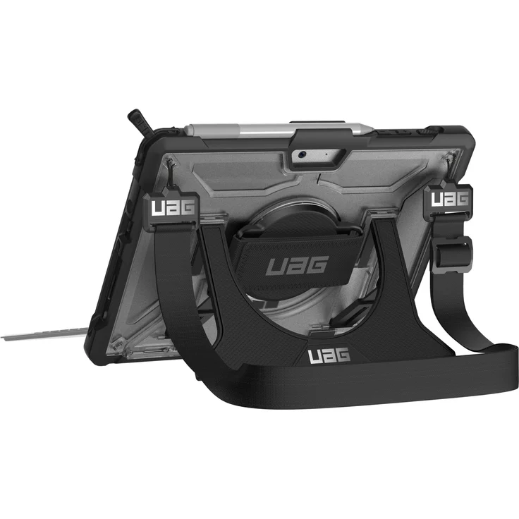 Urban Armor Gear Plasma Schutzhülle nach US-Militärstandard für Microsoft Surface Go- transparent [Handschlaufe I Type Cover kompatibel I Standfunktion I Verstärkte Ecken I Sturzfest] - 321073114343 – Bild 8