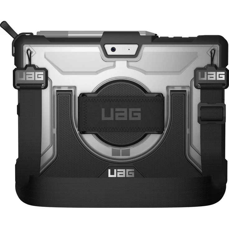 Urban Armor Gear Plasma Schutzhülle nach US-Militärstandard für Microsoft Surface Go- transparent [Handschlaufe I Type Cover kompatibel I Standfunktion I Verstärkte Ecken I Sturzfest] - 321073114343 – Bild 7