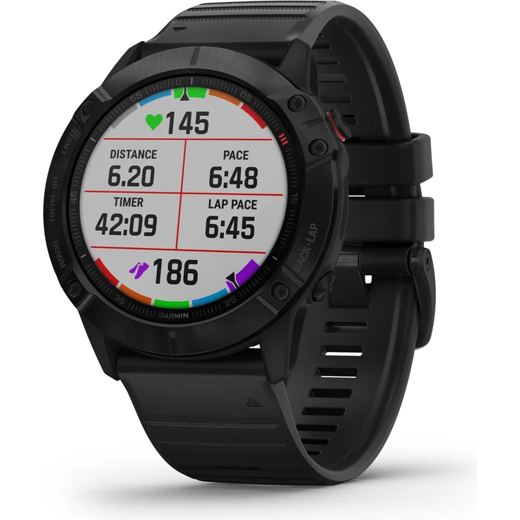 Garmin fēnix 6X Pro Smartwatch GPS, Unisex, 51mm, Kunststoffgehäuse, Schwarz – Bild 11