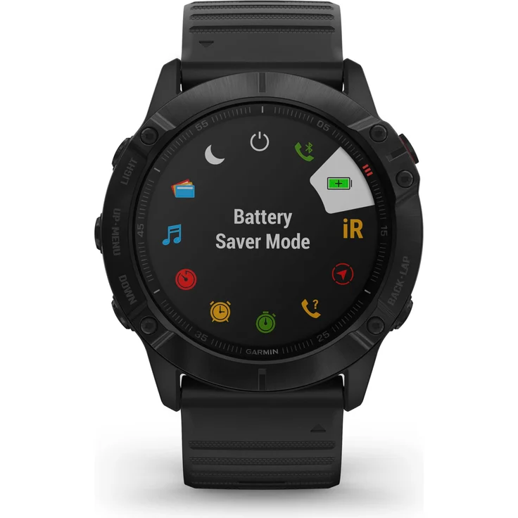Garmin fēnix 6X Pro Smartwatch GPS, Unisex, 51mm, Kunststoffgehäuse, Schwarz – Bild 10