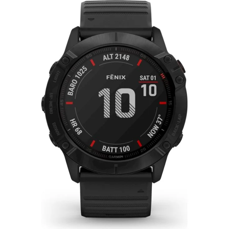 Garmin fēnix 6X Pro Smartwatch GPS, Unisex, 51mm, Kunststoffgehäuse, Schwarz – Bild 8