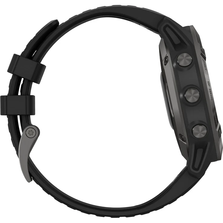 Garmin fēnix 6 Sapphire Smartwatch GPS, Unisex, 47mm, Kunststoffgehäuse, Silikonarmband, Schiefergrau – Bild 4