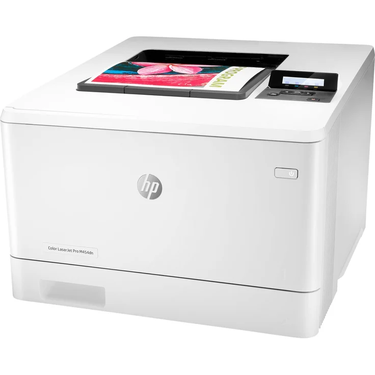 HP Color LaserJet Pro M454dn - Laserdrucker, Farbe, Auflösung: 600 x 600 dpi, Druckgeschwindigkeit (S/W): 27 S/min, Papierzufuhr: 300 Blatt (W1Y44A) – Bild 2