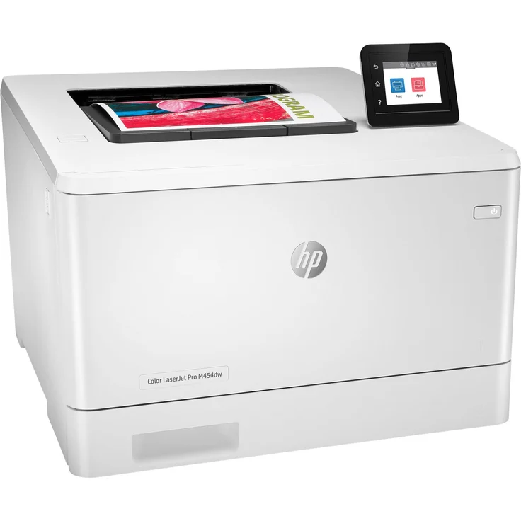 HP Color LaserJet Pro M454dw - Laserdrucker, Farbe, Auflösung: 600 x 600 dpi, Druckgeschwindigkeit (S/W): 28 S/min, Papierzufuhr: 300 Blatt (W1Y45A) – Bild 2