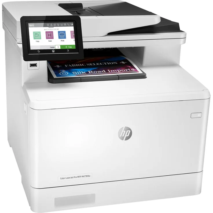 HP Color LaserJet Pro MFP M479fdw (4-in-1) Multifunktionsdrucker - (Laser) Farbe, Druckgeschwindigkeit: 27 s/w, 27 Farbe, Auflösung: 600 x 600, USB, LAN, WLAN, AirPrint, WiFi-Direct, Cloud Print (W1A80A) – Bild 7