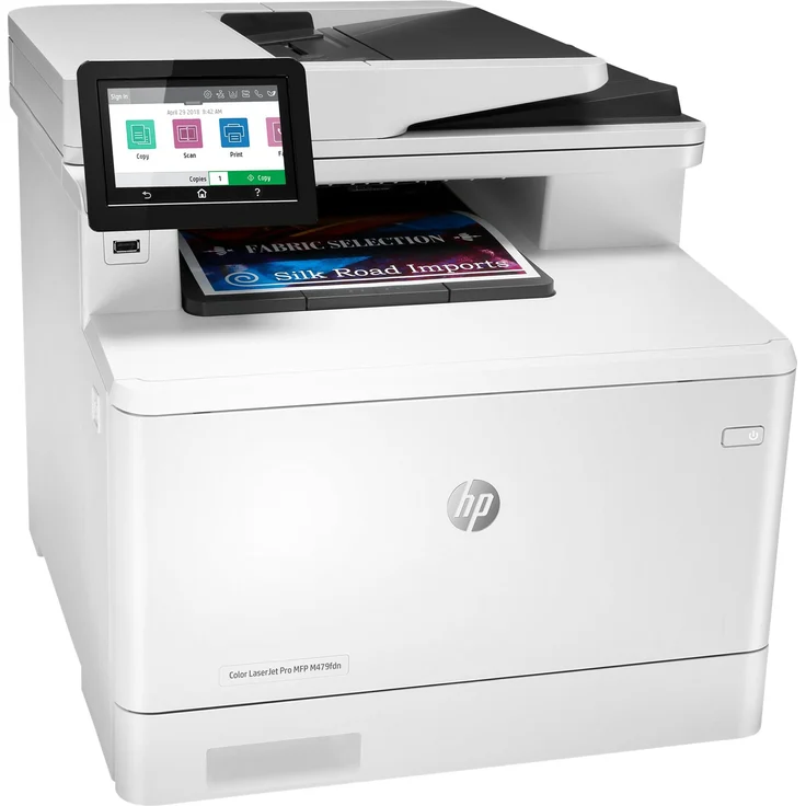 HP Color LaserJet Pro MFP M479fdn (4-in-1) Multifunktionsdrucker - (Laser) Farbe, Druckgeschwindigkeit: 27 s/w, 27 Farbe, Auflösung: 600 x 600, USB, LAN, AirPrint, Mobile Print, Cloud Print (W1A79A) – Bild 4