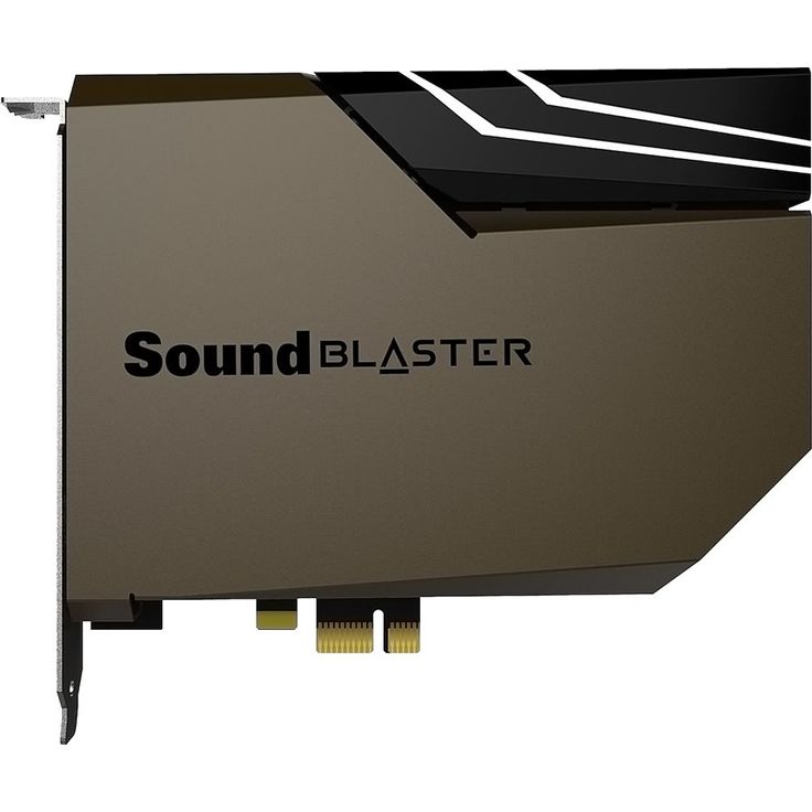 Sound Blaster AE-7 - Hochauflösende PCIe DAC- und Verstärker-Soundkarte mit diskretem Xamp-Kopfhörer-Doppelverstärker und Audio Control Modul (grau-schwarz) – Bild 9