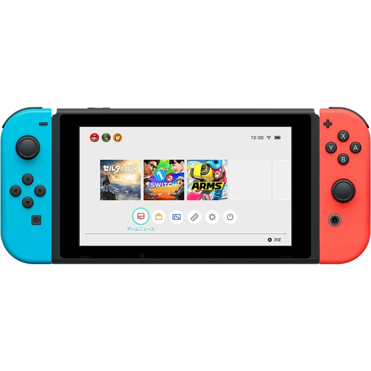 Nintendo Switch (2019) V2 Schwarz/Blau/Rot 32GB – Bild 15