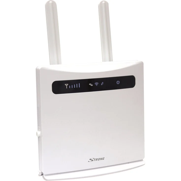 STRONG 4G LTE WLAN Router 300LTE bis 150 Mbit-S, 2.4 GHz WiFi 300 Mbit-S, 802.11b-g-N, 4X LAN Ports, 2X SIM Adapter Weiß – Bild 2