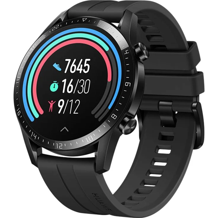 Huawei Watch GT2 Smartwatch GPS, Unisex, 46mm, Schwarz/Matte Black – Bild 14