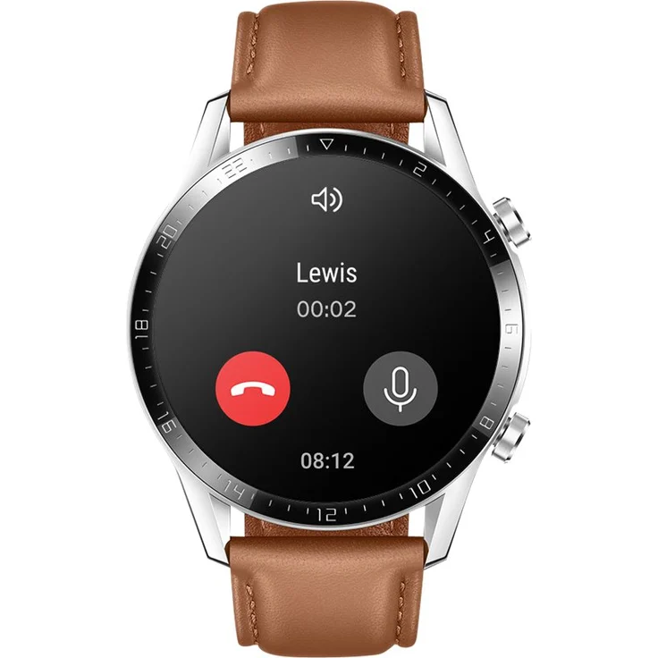 Huawei Watch GT2 Smartwatch GPS, Unisex, 46mm, Schwarz/Pebble Brown – Bild 11