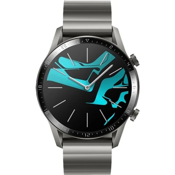 Huawei Watch GT2 Smartwatch GPS, Unisex, 46mm, Schwarz/Titanium Gray – Bild 9