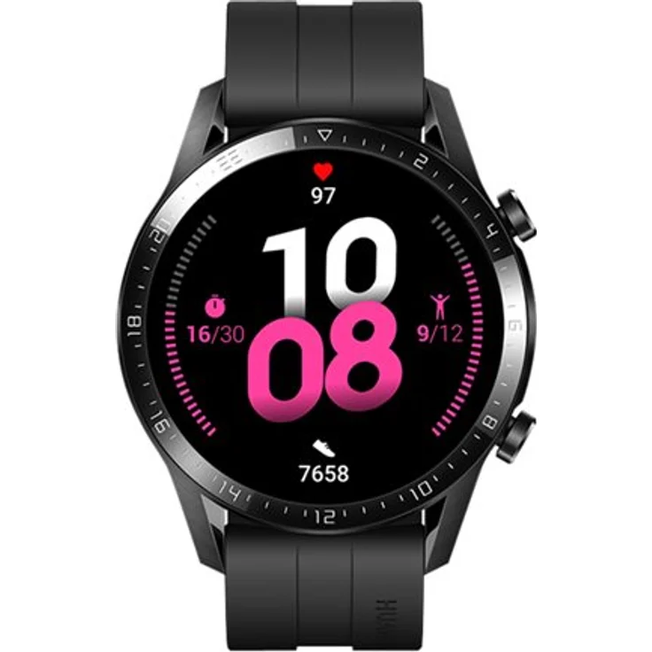 Huawei Watch GT2 Smartwatch GPS, Unisex, 42mm, Edelstahlgehäuse, Night Black – Bild 11