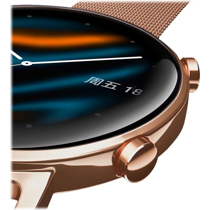 Huawei Watch GT2 Smartwatch GPS, Unisex, 42mm, Schwarz/Refined Gold – Bild 7