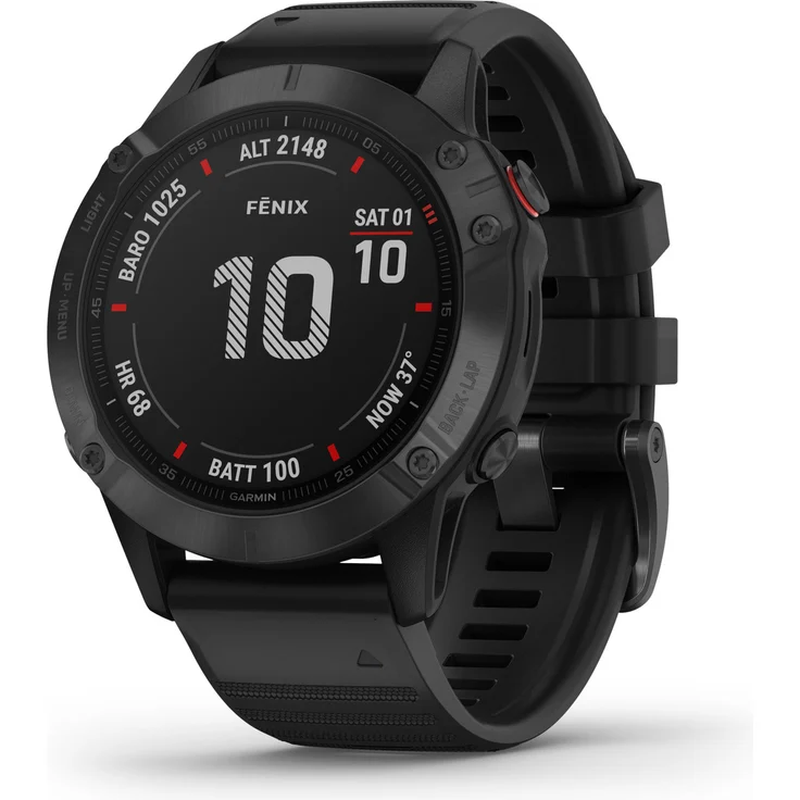 Garmin fēnix 6 Pro Smartwatch GPS, Unisex, 47mm, Kunststoffgehäuse, Schwarz – Bild 12