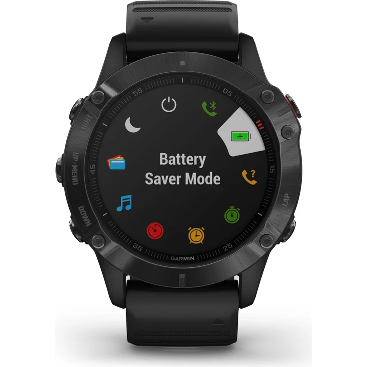 Garmin fēnix 6 Pro Smartwatch GPS, Unisex, 47mm, Kunststoffgehäuse, Schwarz – Bild 9