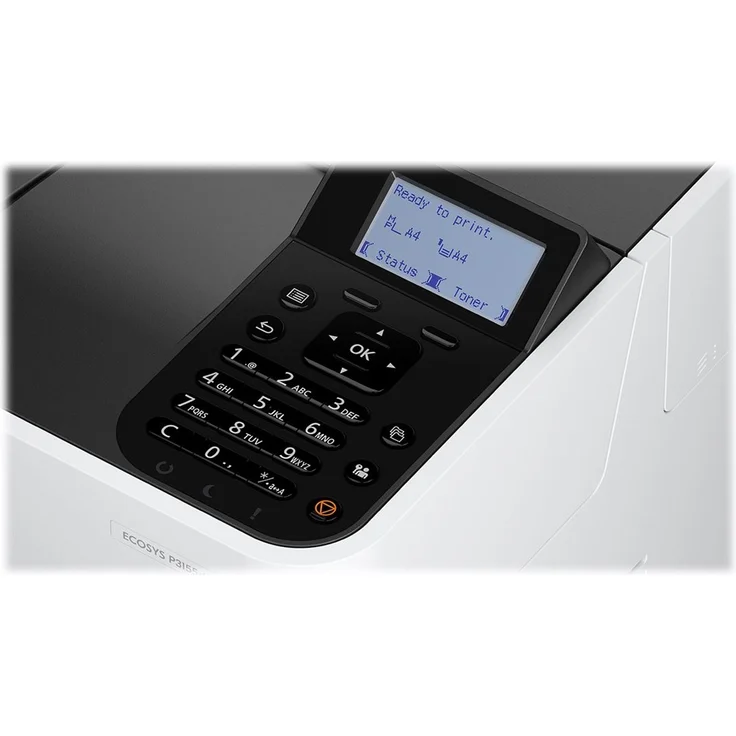 Kyocera Ecosys P3155dn - Laserdrucker, Mono, Auflösung: 1200 x 1200 dpi, Druckgeschwindigkeit (S/W): 55 S/min, Papierzufuhr: 600 Blatt (1102TR3NL0) – Bild 2
