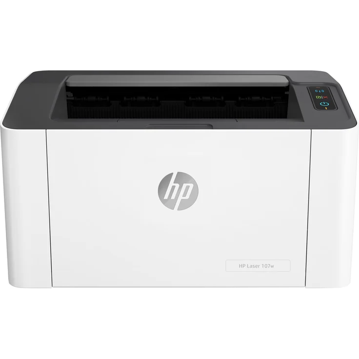 HP Laser 107w - Laserdrucker, Mono, Auflösung: 1200 x 1200 dpi, Druckgeschwindigkeit (S/W): 21 S/min, Papierzufuhr: 150 Blatt (4ZB78A) – Bild 1