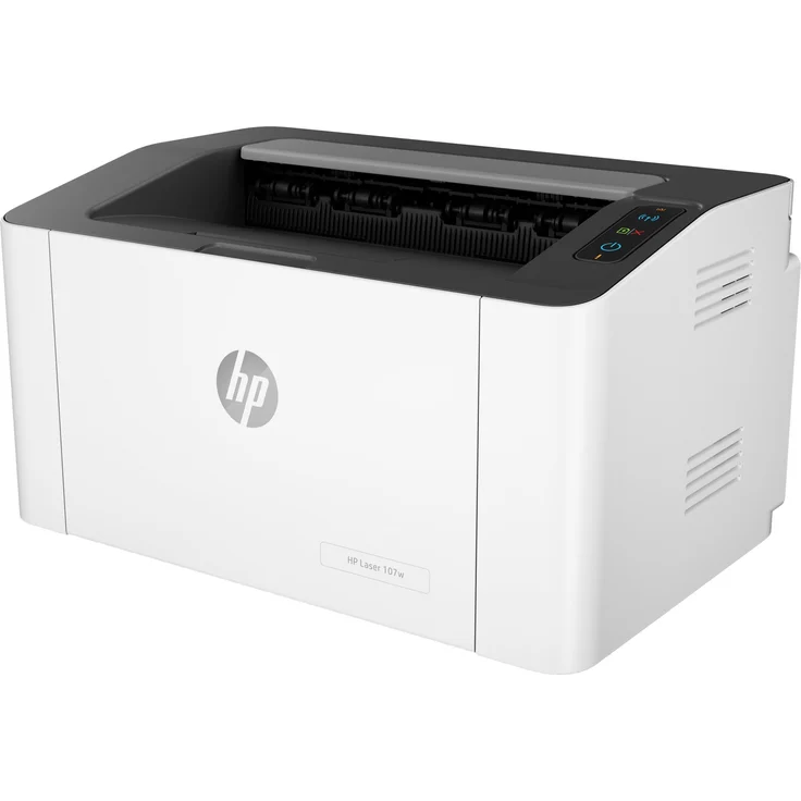 HP Laser 107w - Laserdrucker, Mono, Auflösung: 1200 x 1200 dpi, Druckgeschwindigkeit (S/W): 21 S/min, Papierzufuhr: 150 Blatt (4ZB78A) – Bild 3