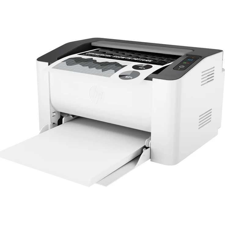 HP Laser 107w - Laserdrucker, Mono, Auflösung: 1200 x 1200 dpi, Druckgeschwindigkeit (S/W): 21 S/min, Papierzufuhr: 150 Blatt (4ZB78A) – Bild 4
