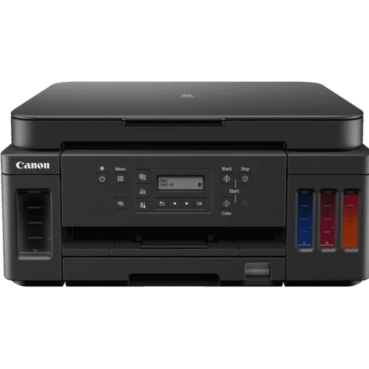 Canon PIXMA G6050 (3-in-1) Multifunktionsdrucker - (Tintenstrahl) Farbe, Druckgeschwindigkeit: 13 s/w, 6,8 Farbe, Auflösung: 4800 x 1200, USB, LAN, WLAN, AirPrint, Cloud Print (3113C006) – Bild 8