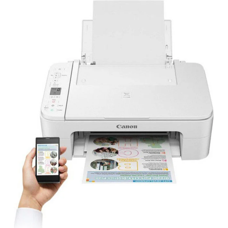 Canon PIXMA TS3351 (3-in-1) Multifunktionsdrucker - (Tintenstrahl) Farbe, Druckgeschwindigkeit: 7,7 s/w, 4 Farbe, Auflösung: 4800 x 1200, USB, WLAN, AirPrint, Cloud Print (3771C026) – Bild 7