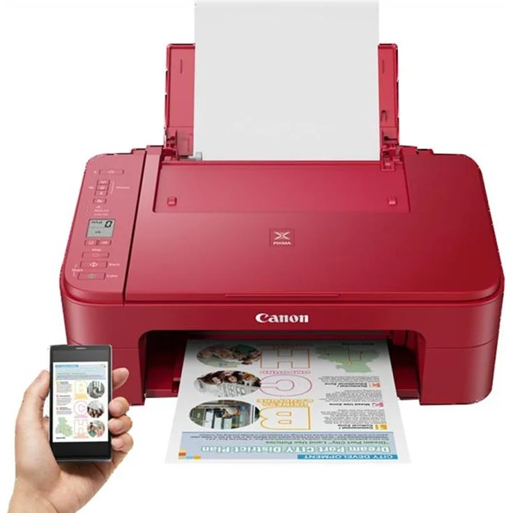Canon PIXMA TS3352 (3-in-1) Multifunktionsdrucker - (Tintenstrahl) Farbe, Druckgeschwindigkeit: 7,7 s/w, 4 Farbe, Auflösung: 4800 x 1200, USB, WLAN, AirPrint, Cloud Print (3771C046) – Bild 6