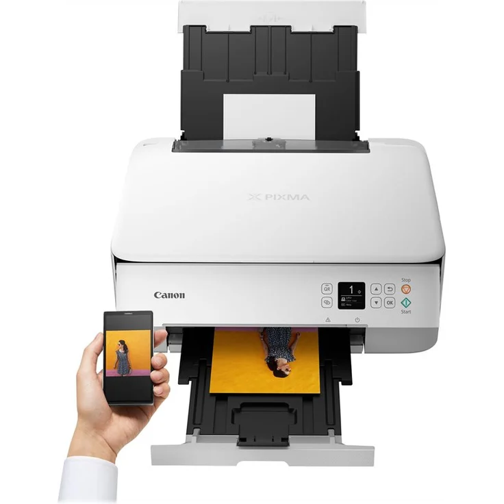 Canon PIXMA TS5351a (3-in-1) Multifunktionsdrucker - (Tintenstrahl) Farbe, Druckgeschwindigkeit: 13 s/w, 6,8 Farbe, Auflösung: 4800 x 1200, USB, LAN, WLAN, AirPrint, Wi-Fi Direct, Cloud Print (3773C026) – Bild 8
