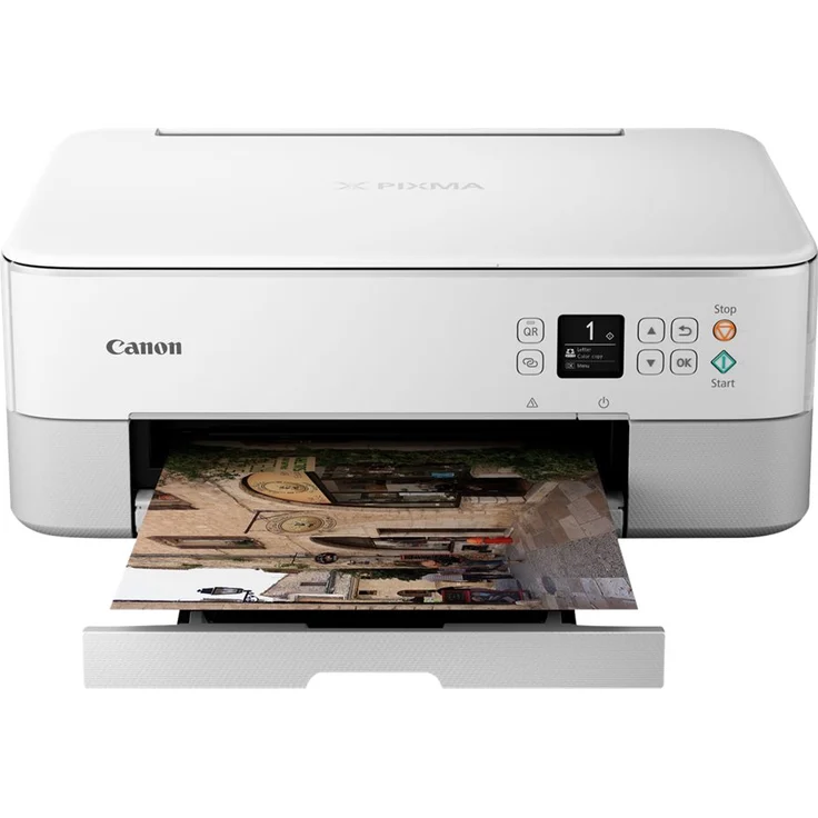Canon PIXMA TS5351a (3-in-1) Multifunktionsdrucker - (Tintenstrahl) Farbe, Druckgeschwindigkeit: 13 s/w, 6,8 Farbe, Auflösung: 4800 x 1200, USB, LAN, WLAN, AirPrint, Wi-Fi Direct, Cloud Print (3773C026) – Bild 7