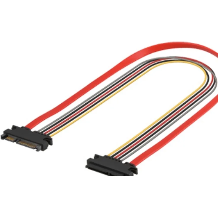 Wentronic Goobay Internes PC-Stromkabel, 0.3 m - Verlängerung (93945)