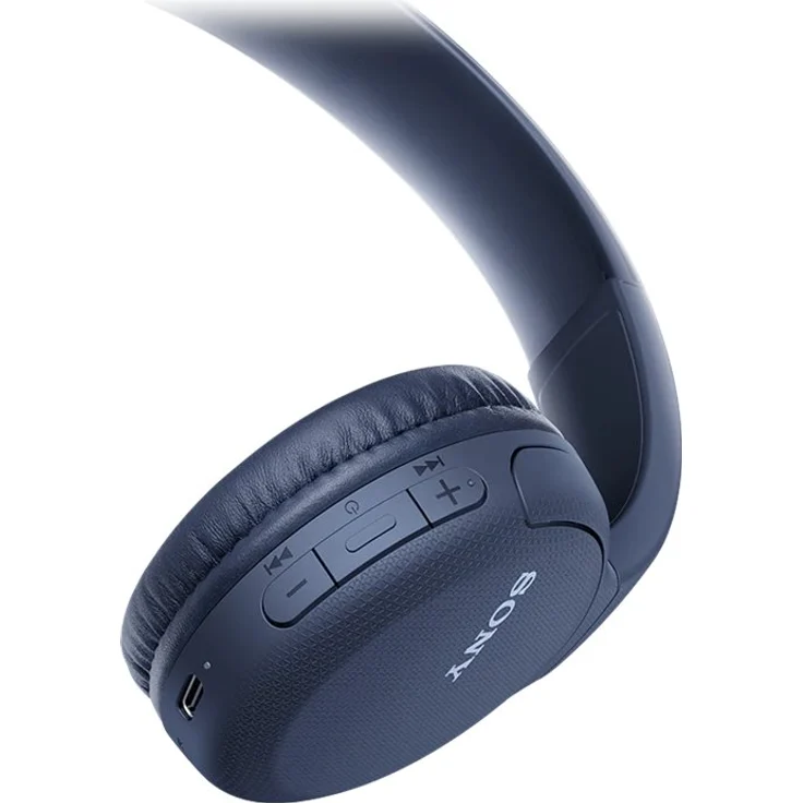 Sony WH-CH510 On-Ear-Kopfhörer, mit Bluetooth, Mikrofon, blau – Bild 5