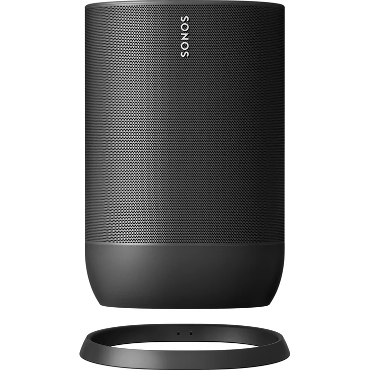 Sonos Move Multiroom-Lautsprecher mit Alexa, Google Assistant, wetterfest, stoßfest, geeignet für Indoor, Outdoor, schwarz – Bild 13