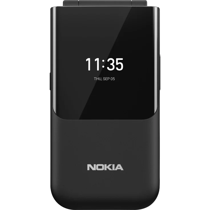 Nokia 2720 Flip Klapphandy (7,1cm (2,8 Zoll), 4GB Interner Speicher, 512MB RAM, Dual-SIM, KaiOS) schwarz – Bild 2