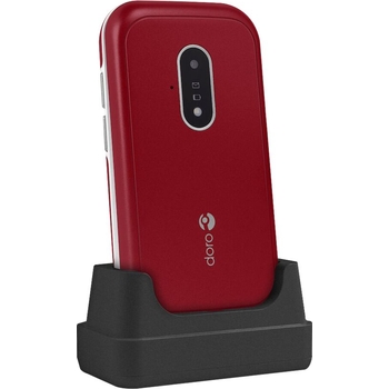Doro TH70 DECT Festnetztelefon In Rot - Einfaches Telefon