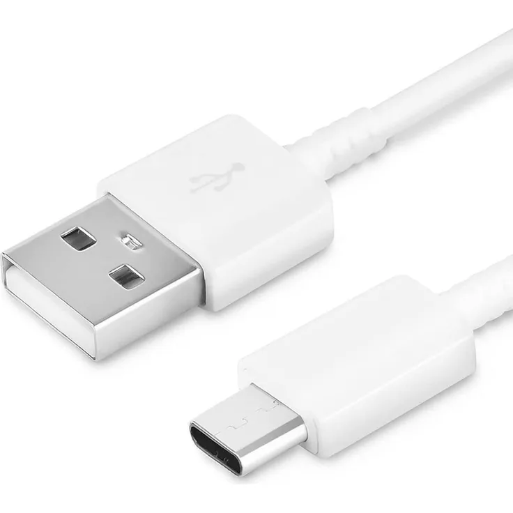 Samsung EP-DG970BWE USB-C Ladekabel, 1x USB-Stecker - 1x USB 3.2 Gen 2 Stecker C (USB 3.1), 1 m, weiß