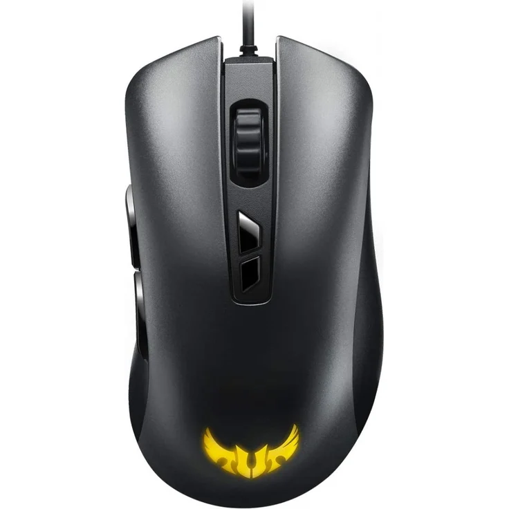 ASUS TUF Gaming M3 Maus (kabelgebunden, RGB, 7000-dpi-Sensor, programmierbare Tasten, Aura Sync) schwarz – Bild 1