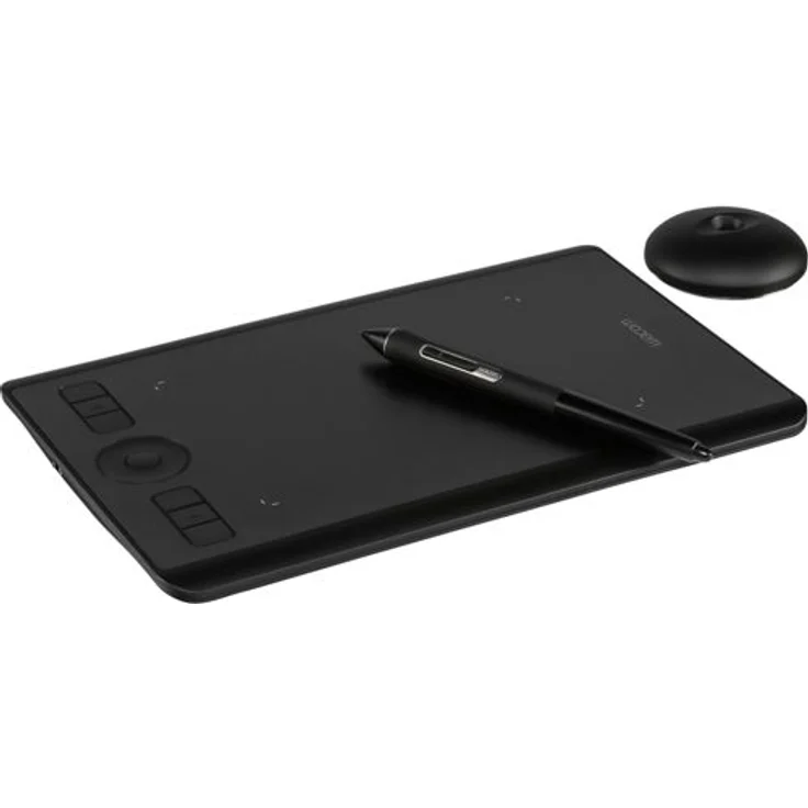 Wacom Intuos Pro (S) Grafiktablett 5080 lpi 160 x 100 mm USB-Bluetooth Schwarz - Grafiktabletts (Kabellos, 5080 lpi, 160 x 100 mm, USB-Bluetooth, Stift, Berührung, 2 m) – Bild 3