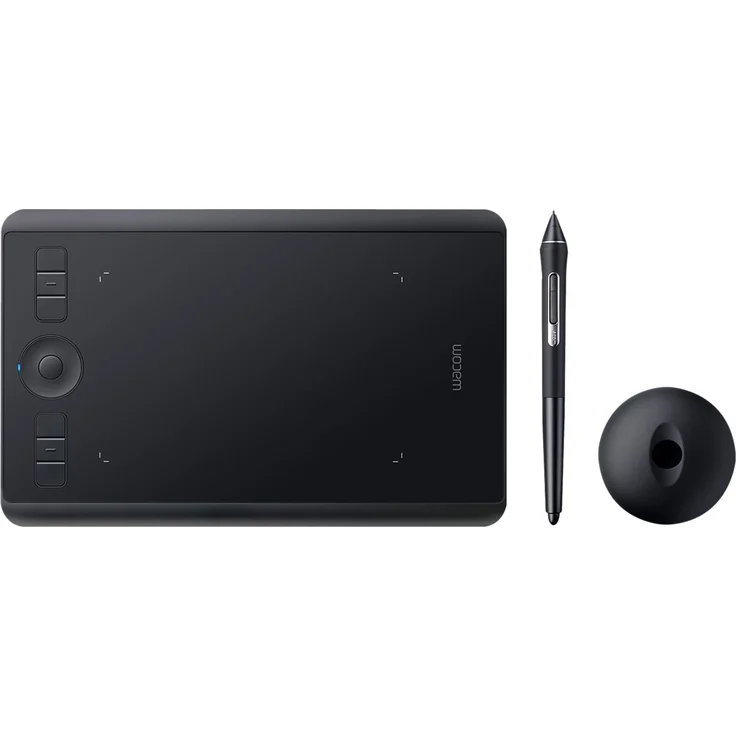 Wacom Intuos Pro (S) Grafiktablett 5080 lpi 160 x 100 mm USB-Bluetooth Schwarz - Grafiktabletts (Kabellos, 5080 lpi, 160 x 100 mm, USB-Bluetooth, Stift, Berührung, 2 m) – Bild 2