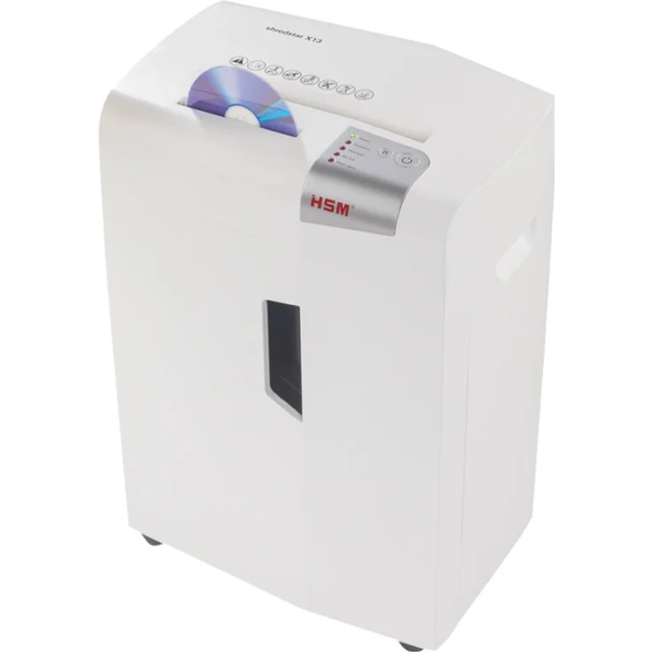 HSM shredstar X13 Aktenvernichter, Sicherheitsstufe P-4, 13 Blatt (Partikelschnitt) mit CD-Schredder - Preisvergleich – Bild 2
