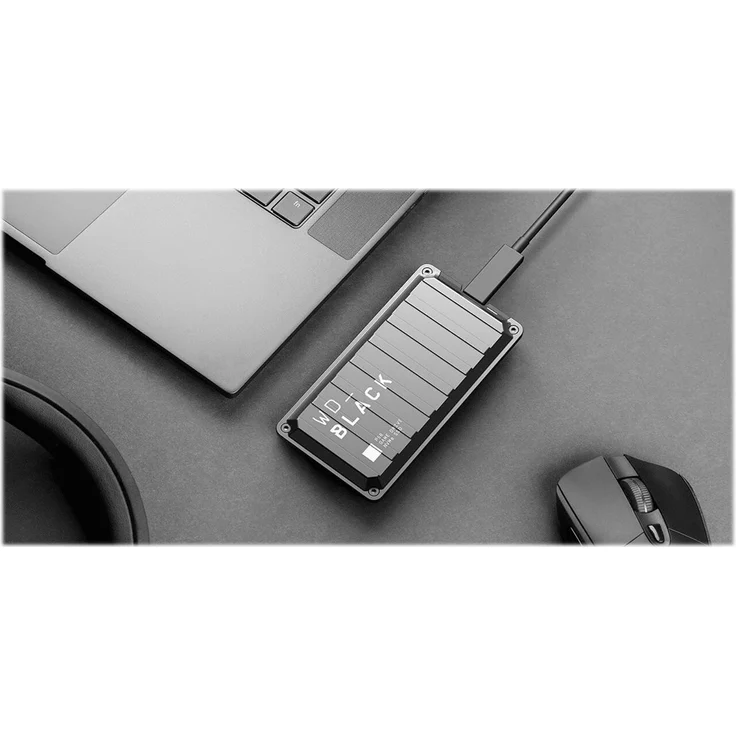 WD_Black P50 Game Drive SSD WDBA3S0010BBK - Solid-State-Disk - 1 TB - extern (tragbar) - USB 3.2 Gen 2x2 (USB-C Steckverbinder) (WDBA3S0010BBK-WESN) – Bild 9