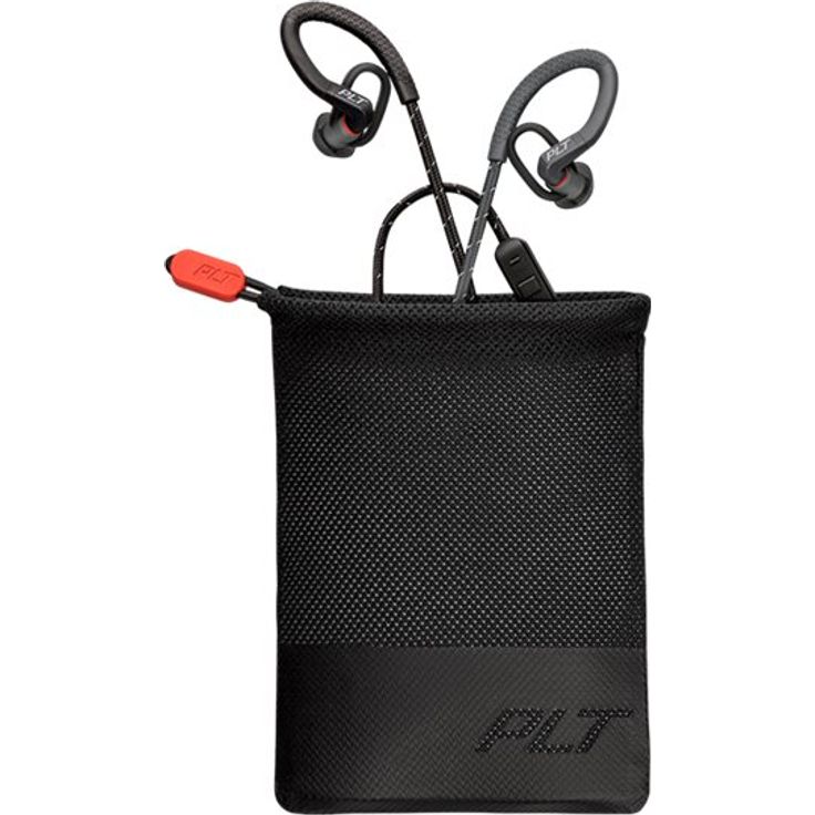 Plantronics BACKBEAT FIT 350 Bluetooth V 4.1 Sport Headset-Kopfhörer, In-Ear Schwarz-Grau – Bild 2