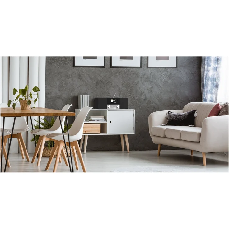 TechniSat Digitradio 4 C Digitalradio mit Bluetooth, OLED-Display, Wecker, schwarz – Bild 5