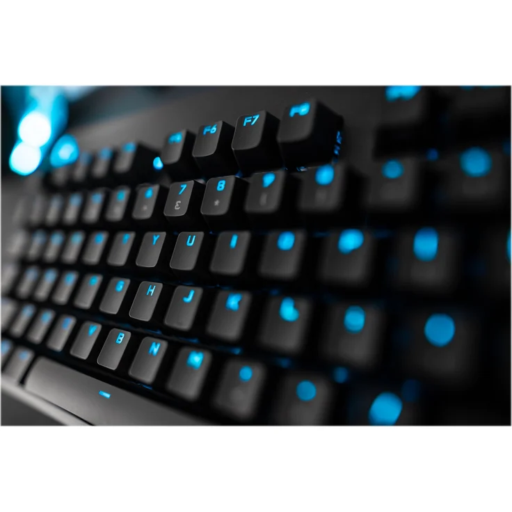 Logitech G Pro Mechanical Gaming Keyboard - Tastatur - backlit - USB - Pan-Nordic QWERTY - GX Blue Clicky - Schwarz (920-009391) – Bild 5